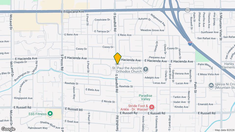 3810 Boca Chica Ave Map and Location Details