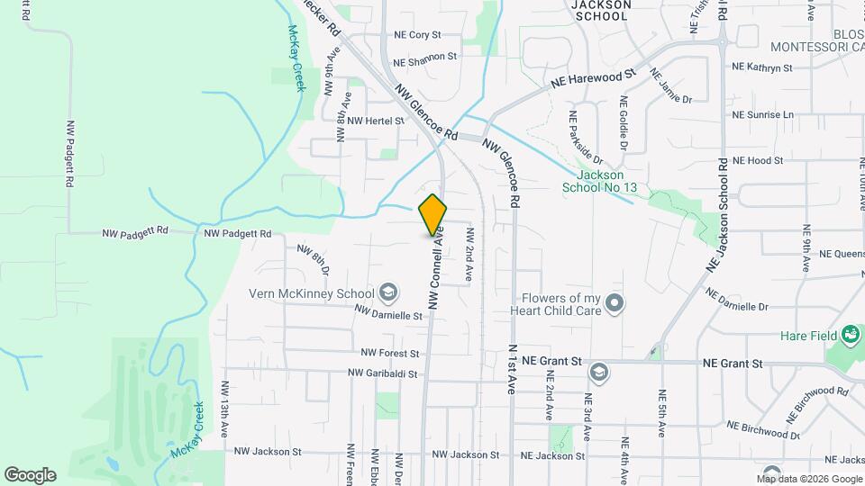 1041 NW Connell Ave Map and Location Details