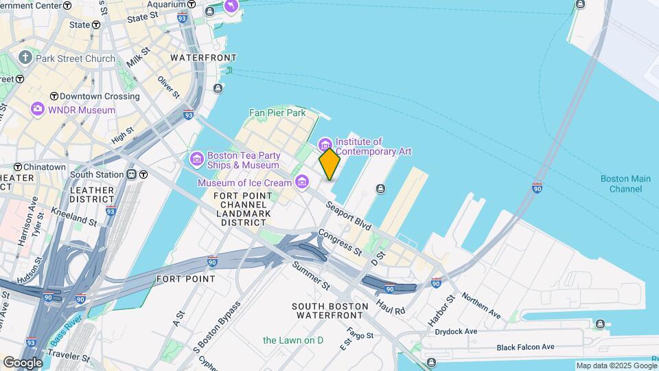 100 Pier 4 Map and Location Details