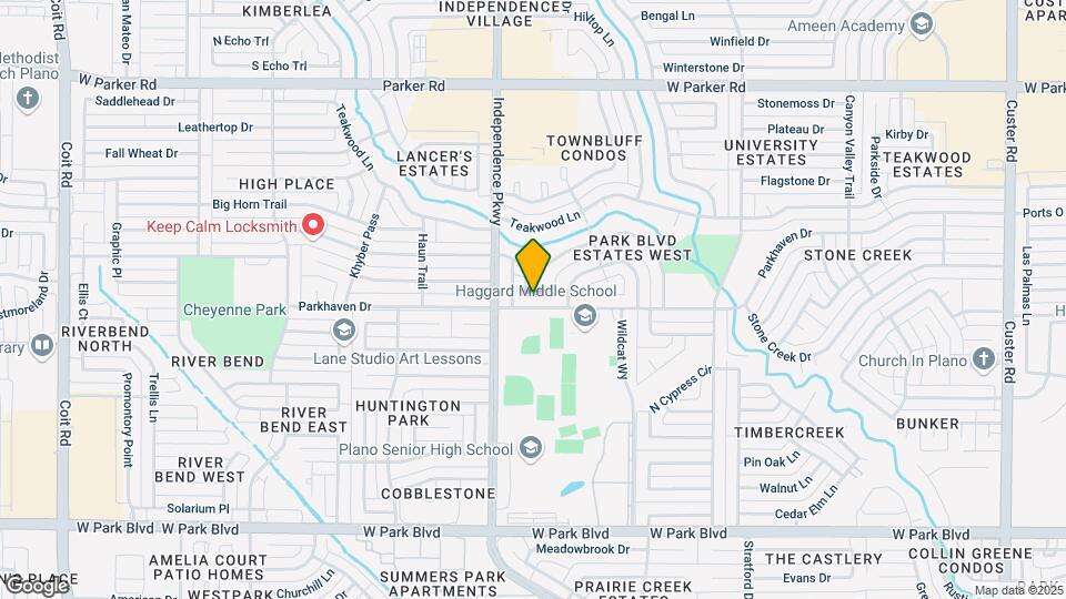 2857 Parkhaven Dr Mapa y Detalles de la Ubicación