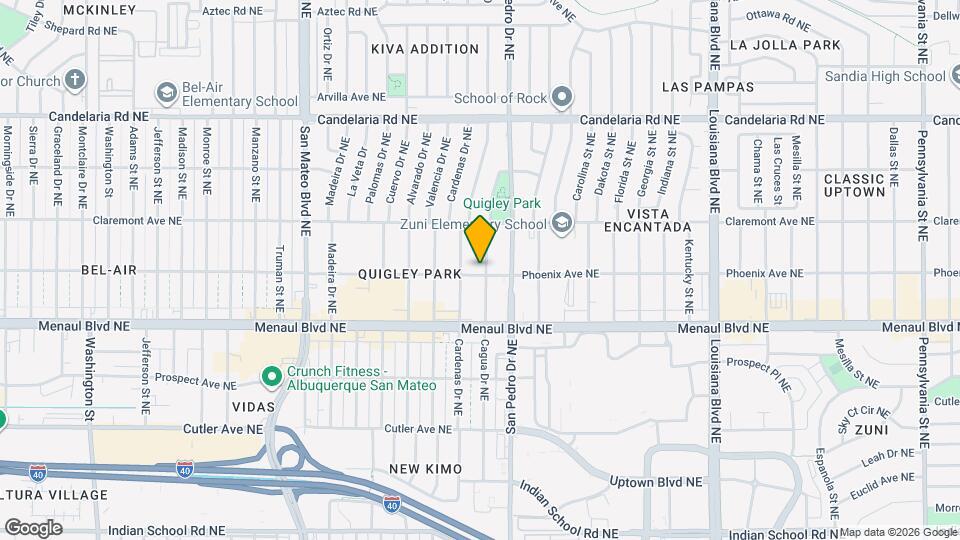 2701 Cagua Dr NE Map and Location Details