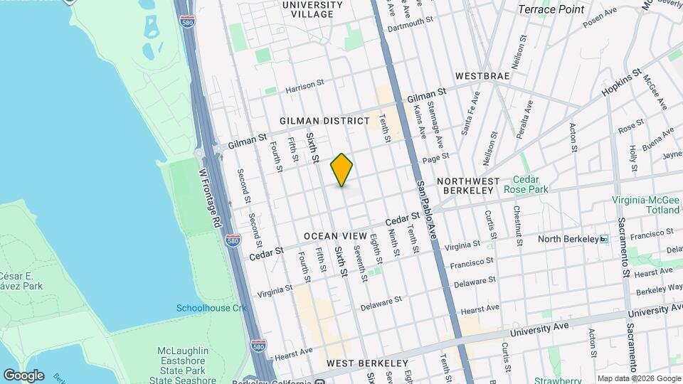 1474 7th St, Unit C Map and Location Details