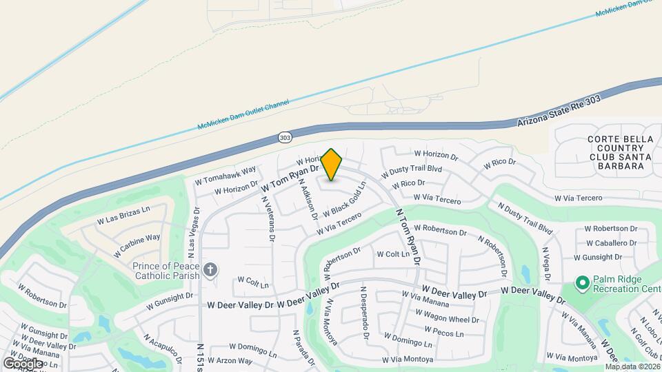 14508 W Corral Dr Mapa y Detalles de la Ubicación