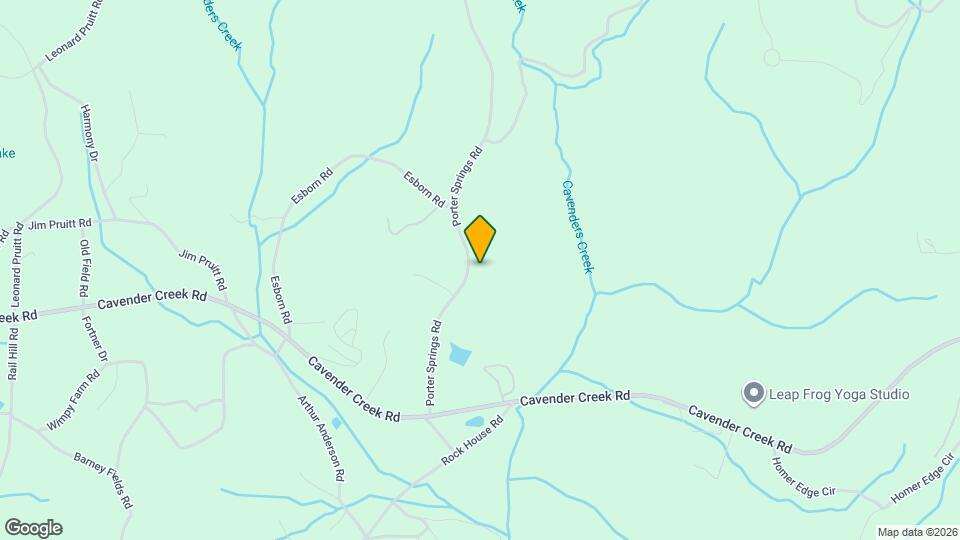 372 Porter Springs Rd Map and Location Details