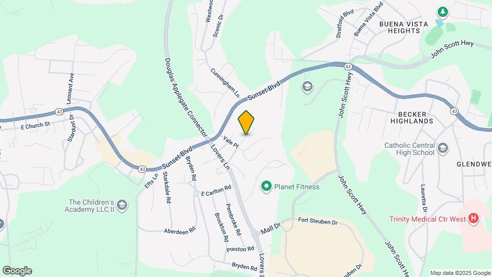 213 Harvard Ave Map and Location Details