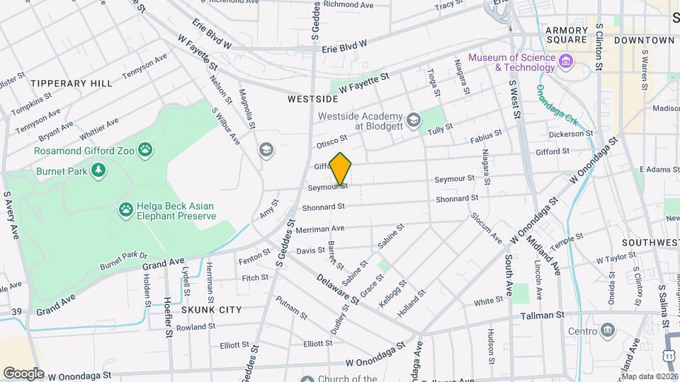 531 Seymour St, Unit 1 Map and Location Details