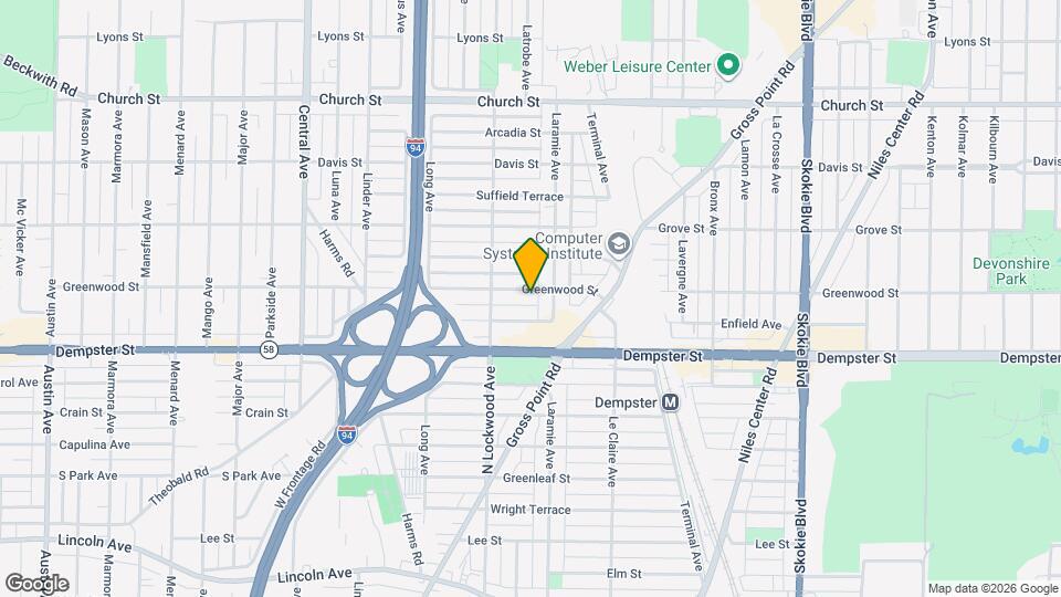5221 Greenwood St Map and Location Details