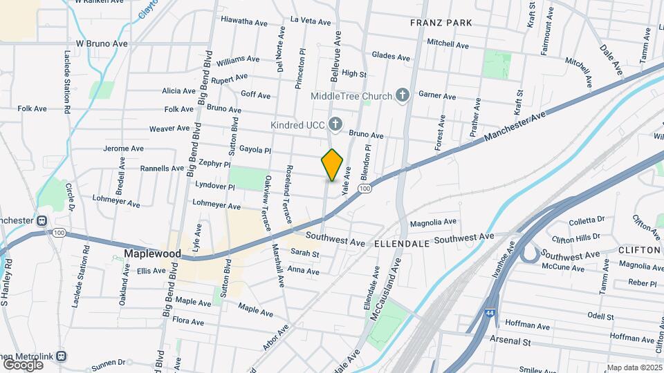 2516 Bellevue Ave, Unit 1a Map and Location Details