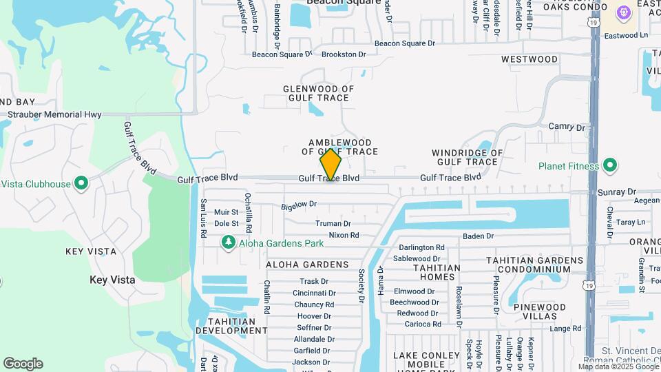 3502 Kauna Point Dr Map and Location Details