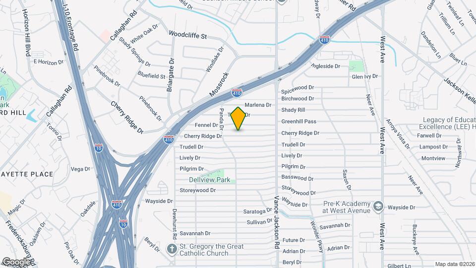 463 Cherry Ridge Dr Map and Location Details