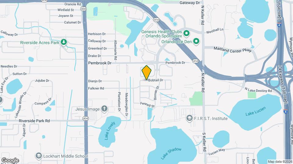 1751 Bobtail Dr Map and Location Details