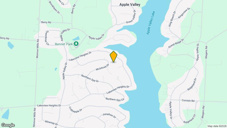 516 McIntosh Dr Map and Location Details