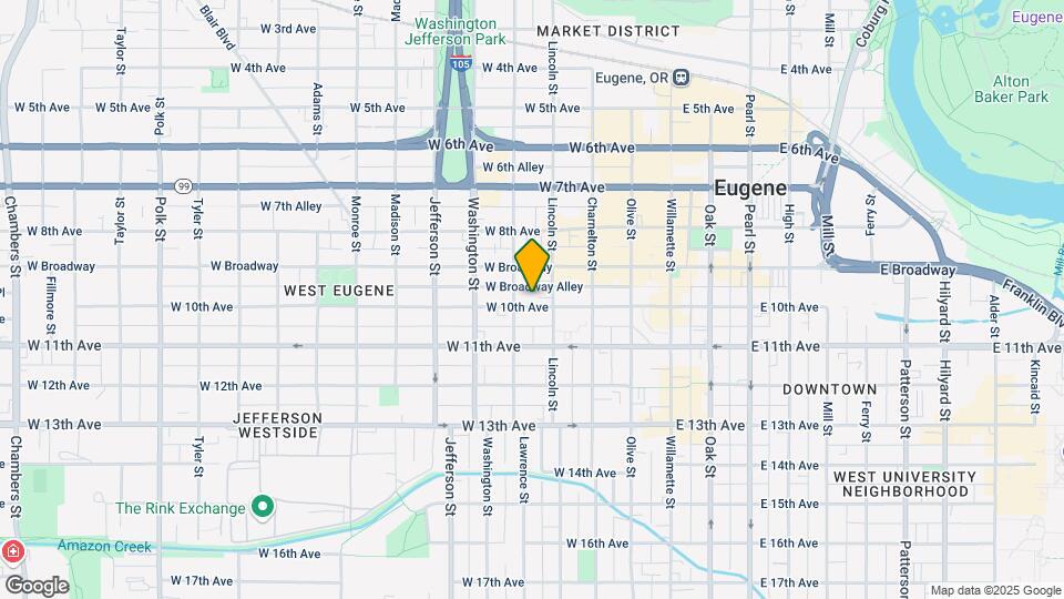 351 W 10th Ave Map and Location Details