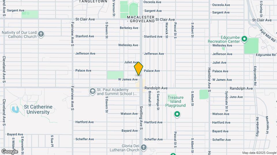 443 Snelling Ave S Map and Location Details