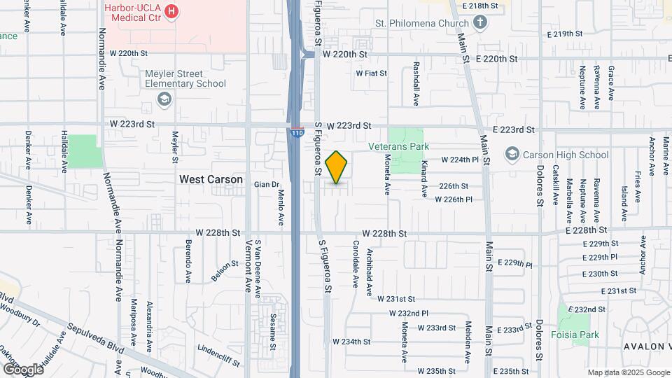 22532 Venice St Map and Location Details