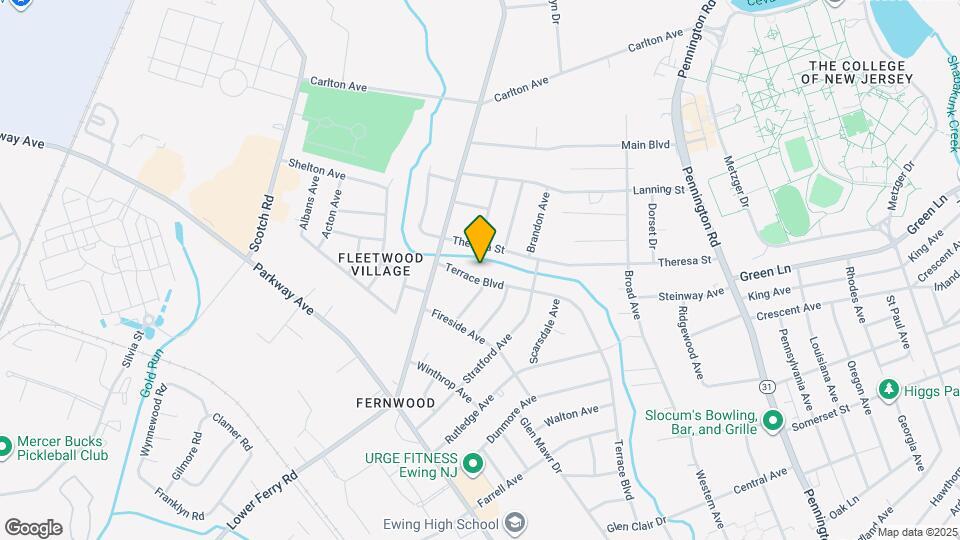 1060 Terrace Blvd Map and Location Details