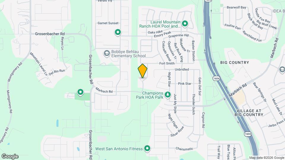 2526 Wentwood Run Map and Location Details