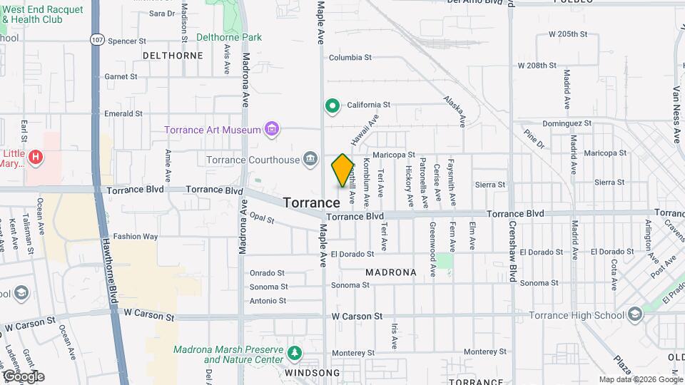 1020 Felbar Ave Map and Location Details