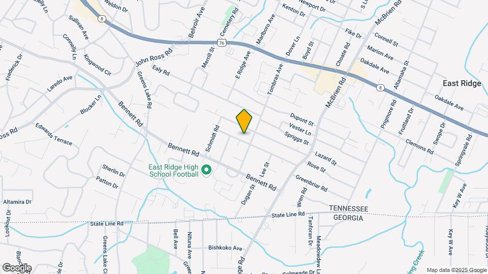 4235 Greenbriar Rd Map and Location Details