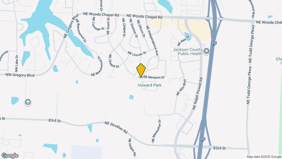 3502 NE Independence Ave Map and Location Details
