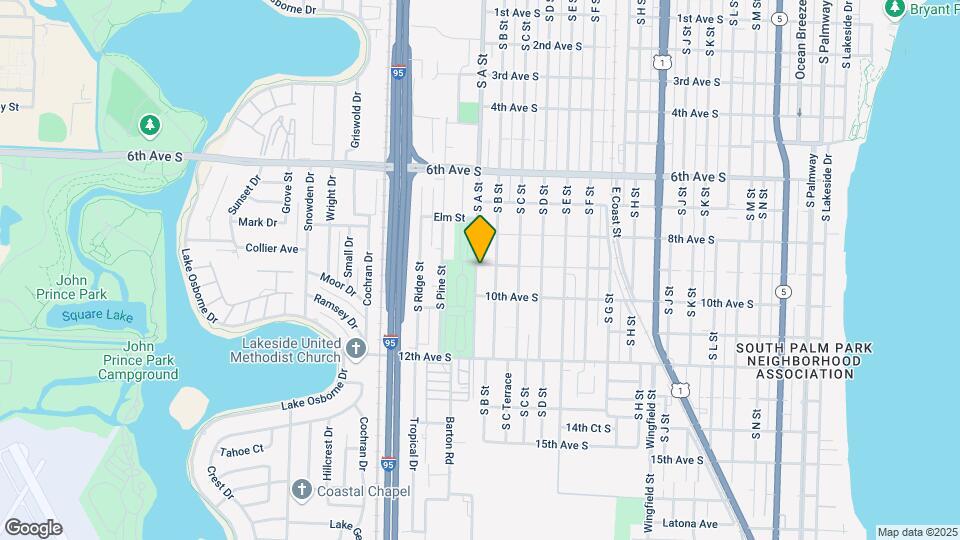 Lake Worth Condo Apartments Mapa y Detalles de la Ubicación