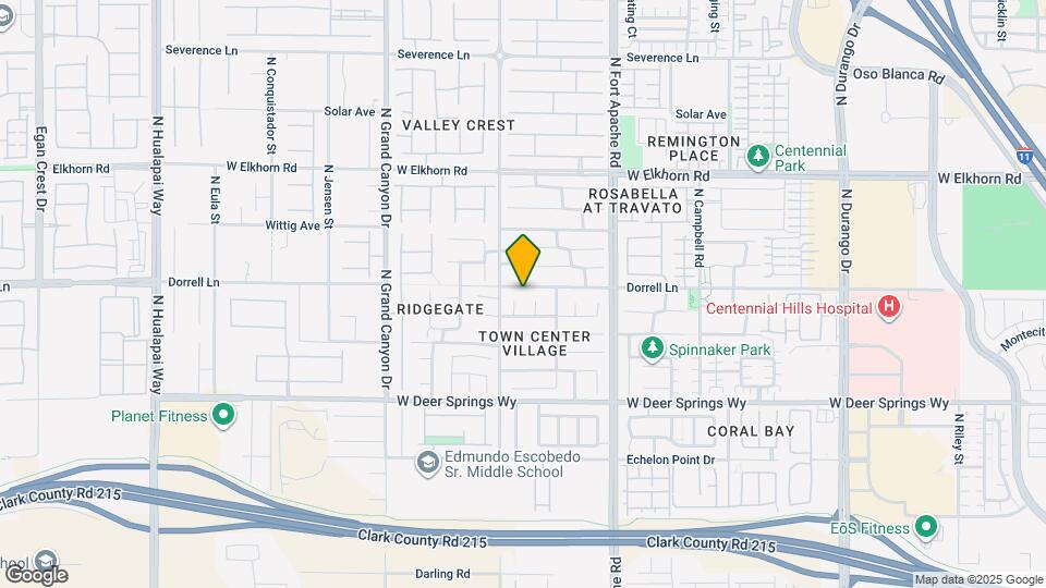 9325 Dorrell Ln Map and Location Details