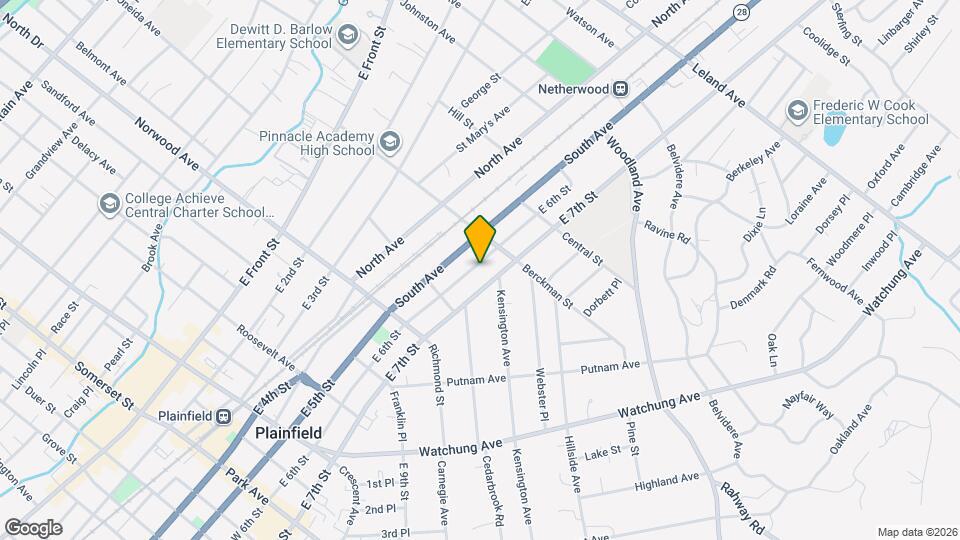 642 E 6th St, Unit 2nd Floor Map and Location Details