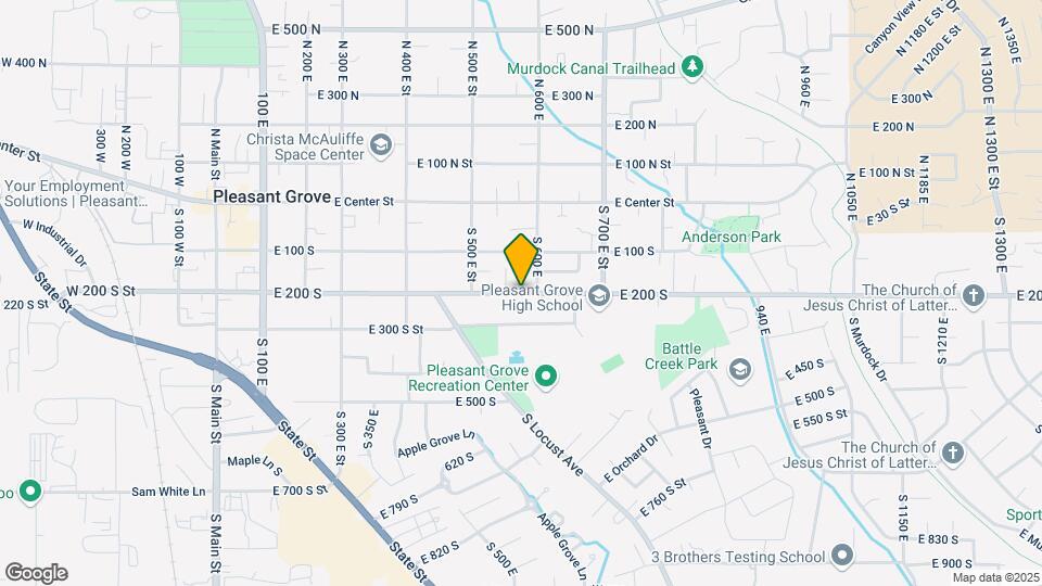 577 E 200 S, Unit 577 Basement Map and Location Details