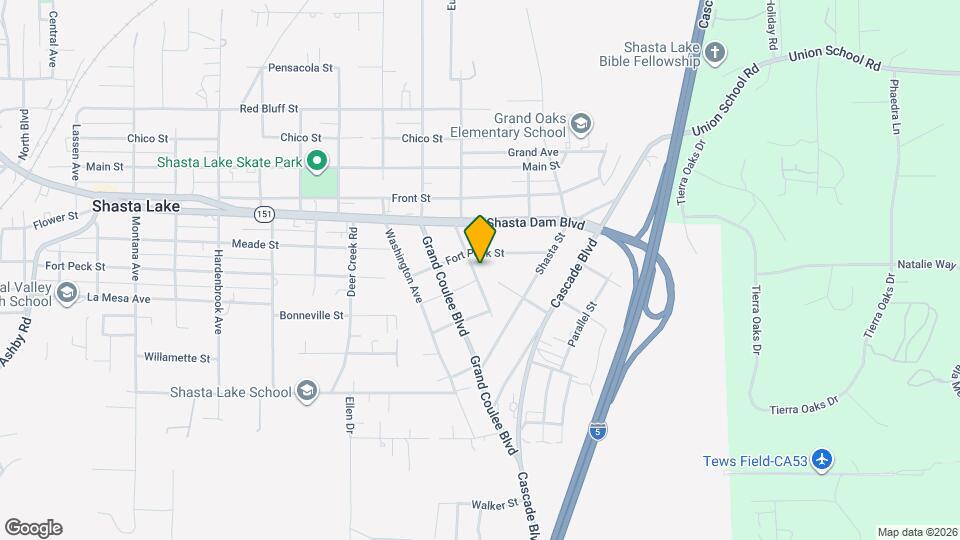 1833 Oregon Ave Map and Location Details