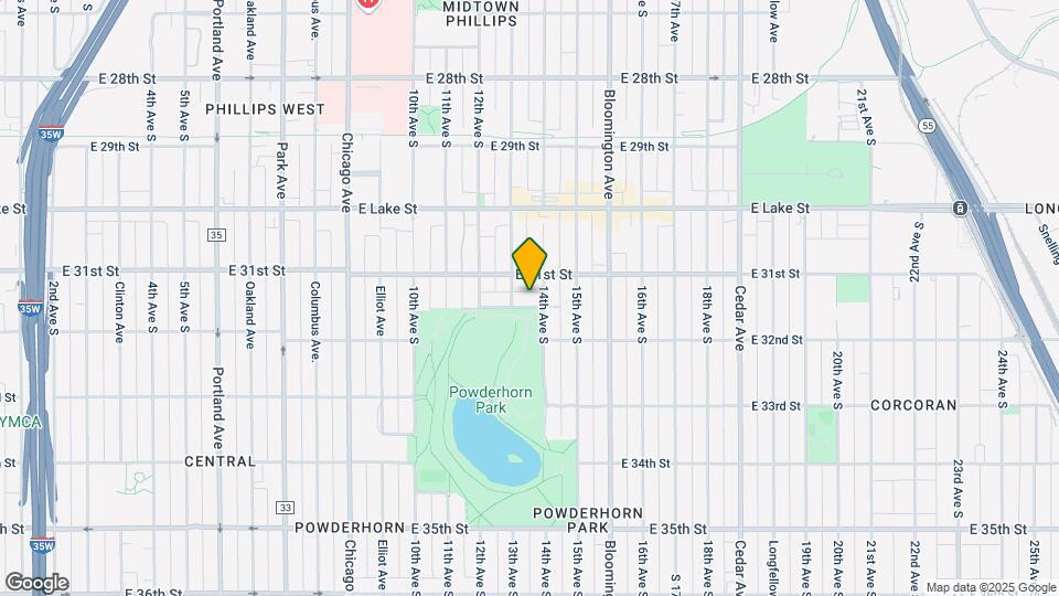 Powderhorn Terrace Apartments Map and Location Details