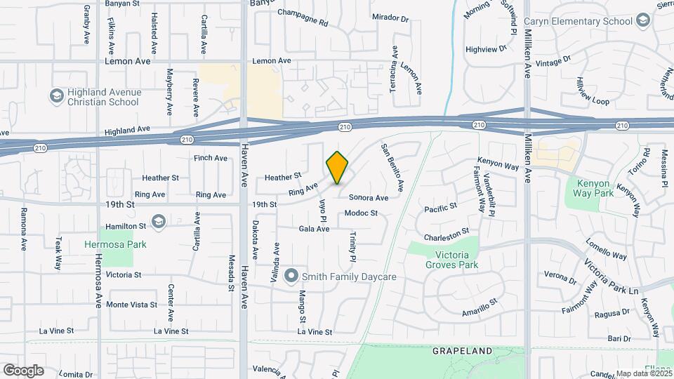 6660 Kern Pl Map and Location Details