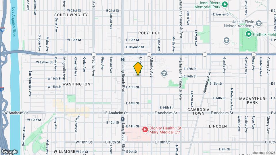 438 E 16th St Map and Location Details