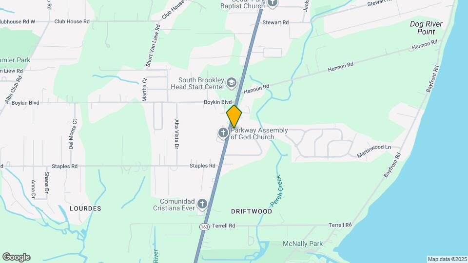 3817 Dauphin Island Pkwy Map and Location Details