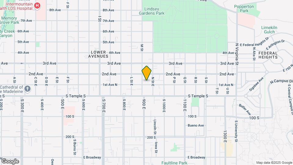 815 1st Ave Map and Location Details