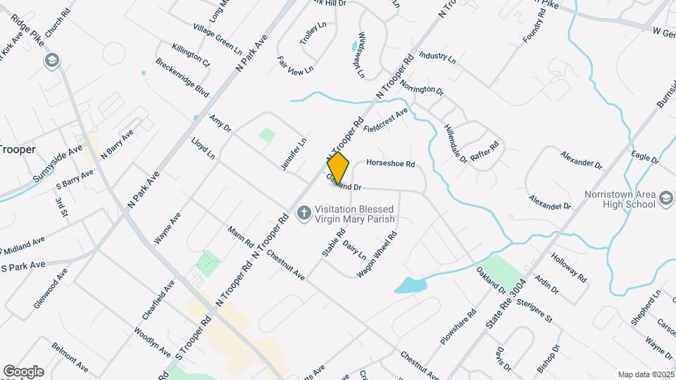 2506 Oakland Dr Map and Location Details