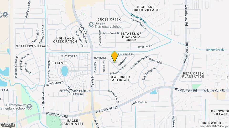 6710 Hayman Dr Map and Location Details