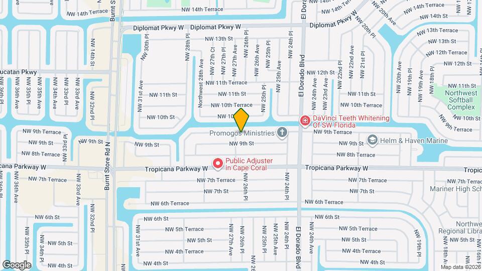 2478 NW 9th Terrace Map and Location Details