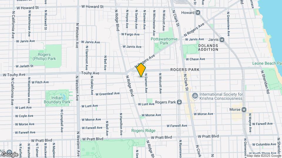 2014-2018 W Estes Ave Map and Location Details