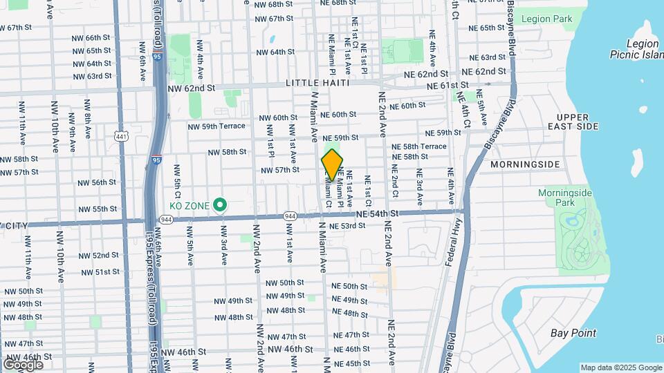 5549 NE Miami Ct Map and Location Details