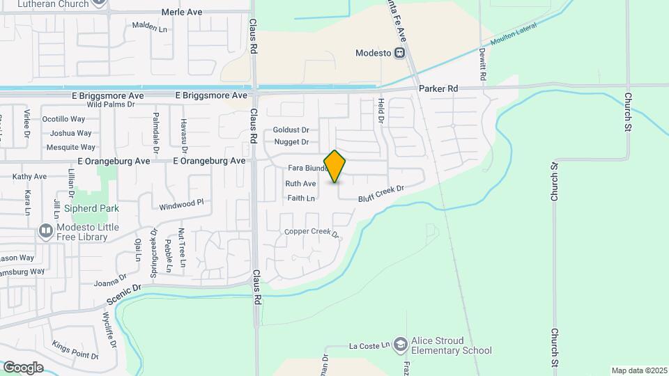 1301 Winford St Map and Location Details