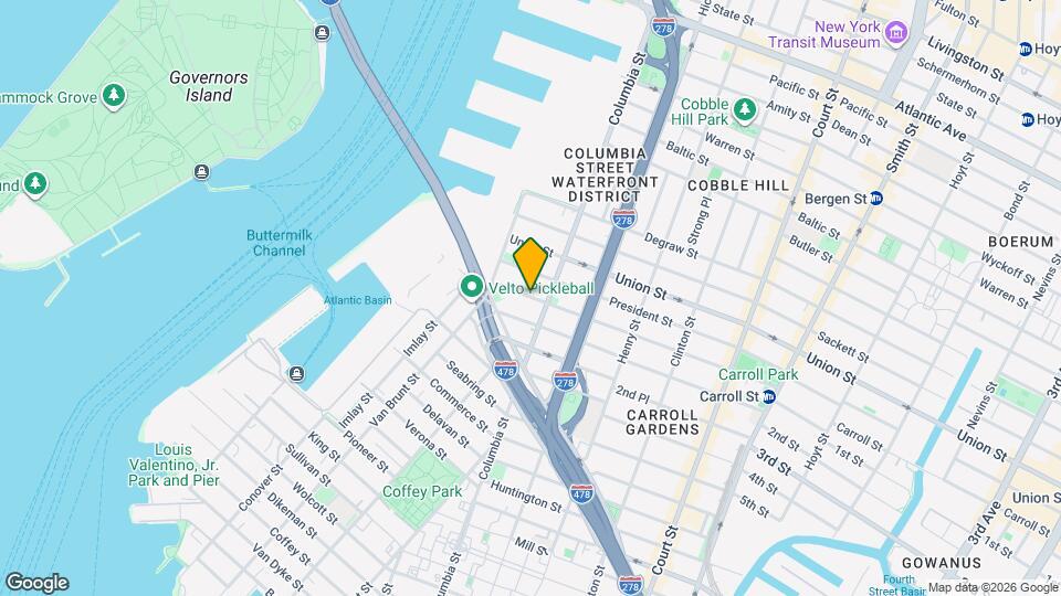 43 Carroll St Mapa y Detalles de la Ubicación