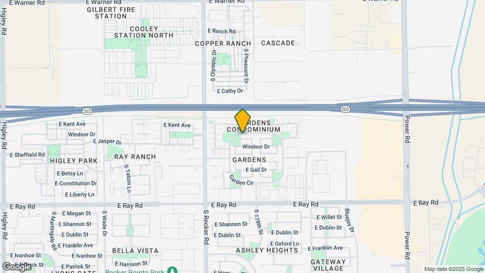 4142 E Sheffield Ave Mapa y Detalles de la Ubicación