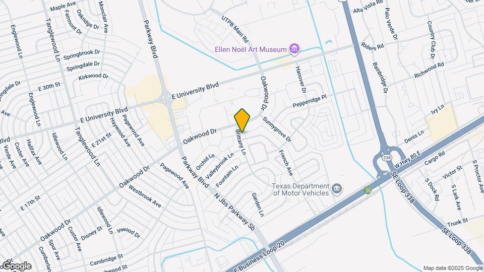 1448 Brittany Ln Map and Location Details