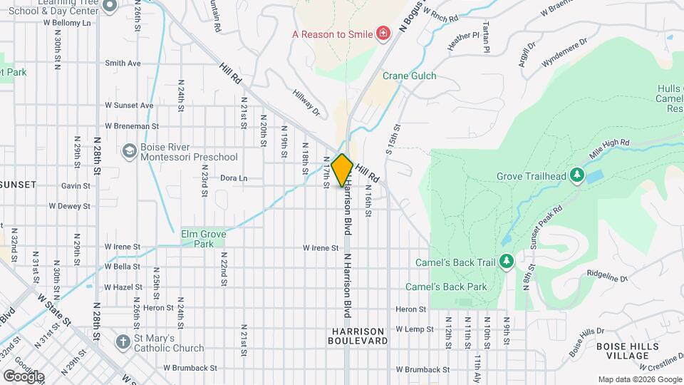 2119 N Harrison Blvd Map and Location Details