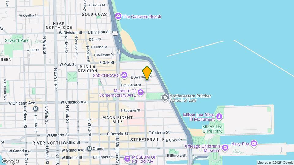 865 N Dewitt Pl Mapa y Detalles de la Ubicación