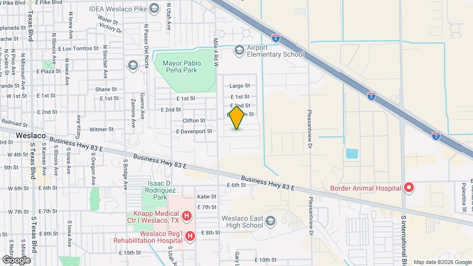 1722 E Davenport St, Unit 4 Mapa y Detalles de la Ubicación