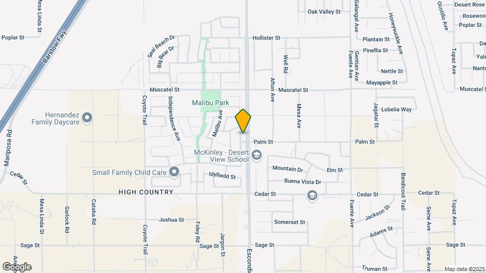 8725 Bridgeport Ave Mapa y Detalles de la Ubicación