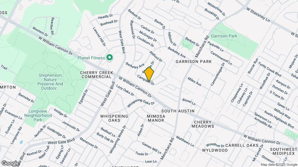 2409 Campden Dr Map and Location Details