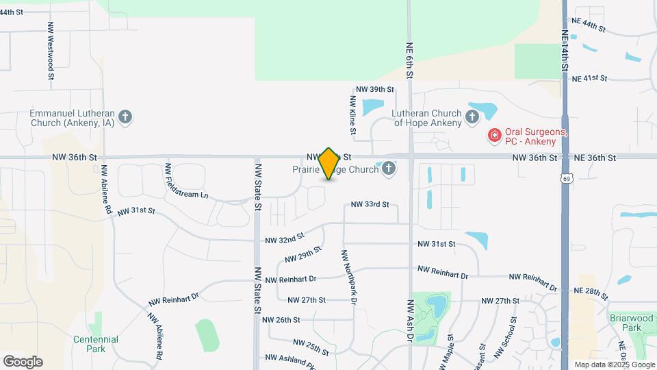 1105 NW 33rd Ln Map and Location Details