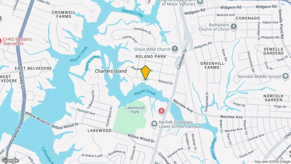 615 Roland Dr Map and Location Details